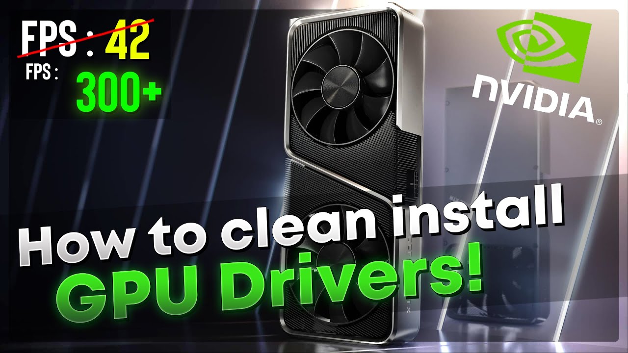 How to do a Clean Graphics Card Driver Installation - DDU Tutorial 2020