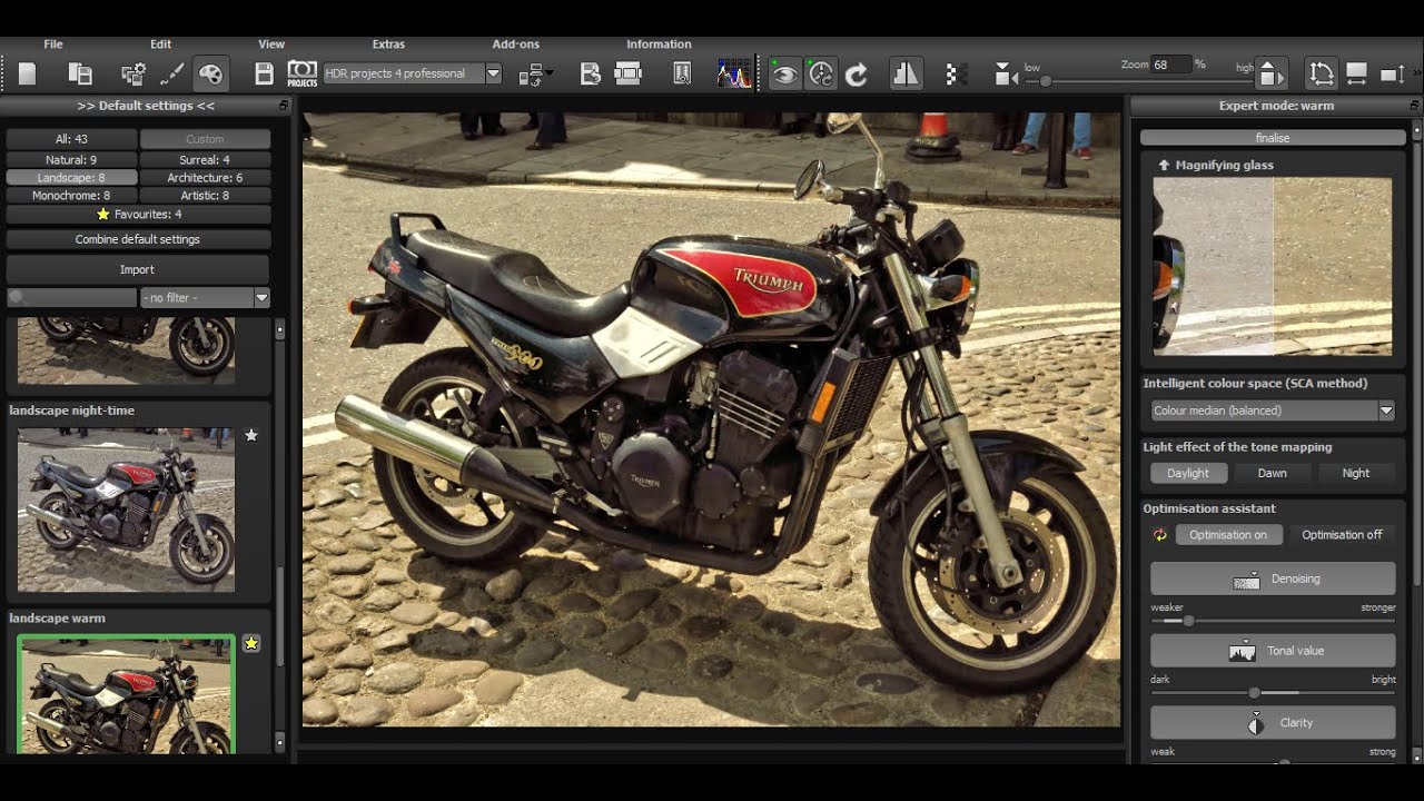 Franzis HDR Projects highlights