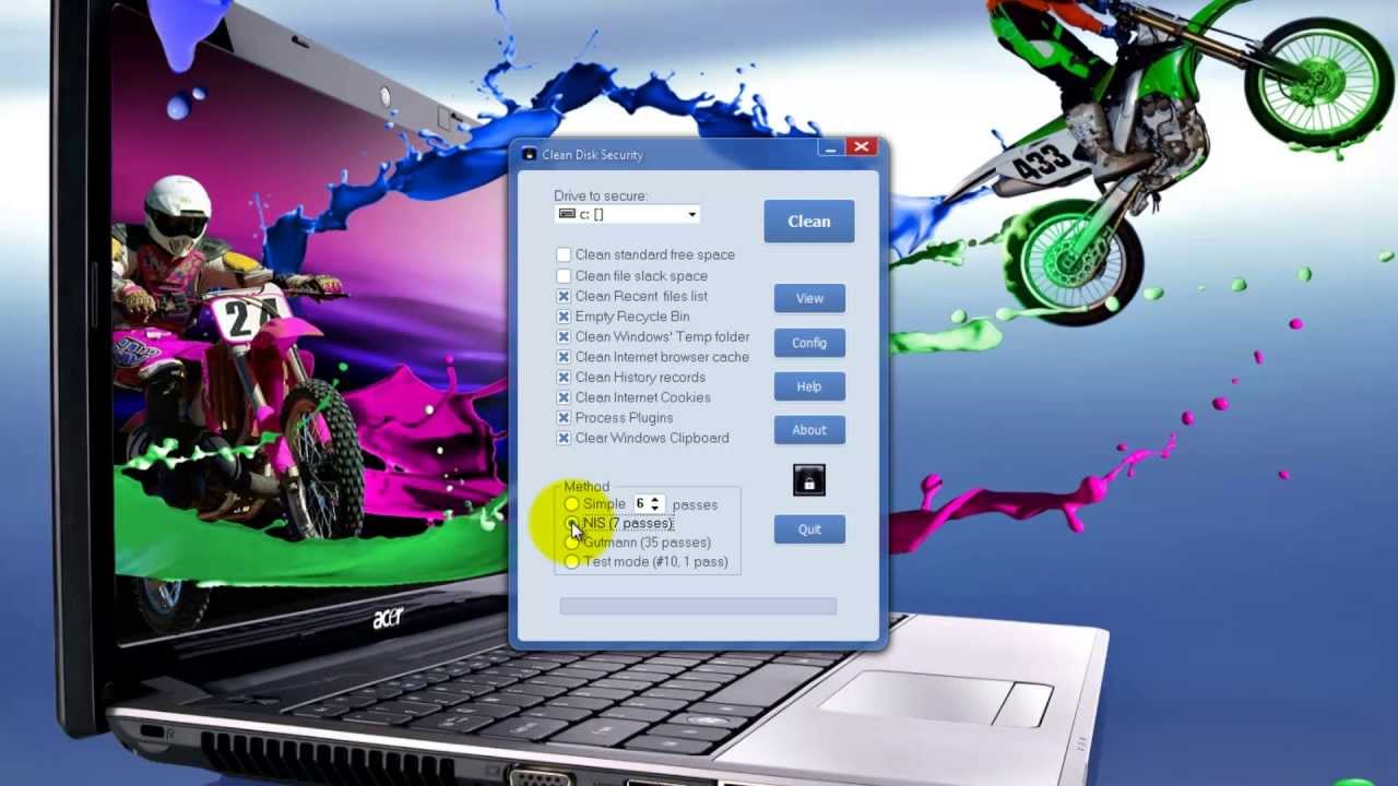 Clean Disk Security 8.04