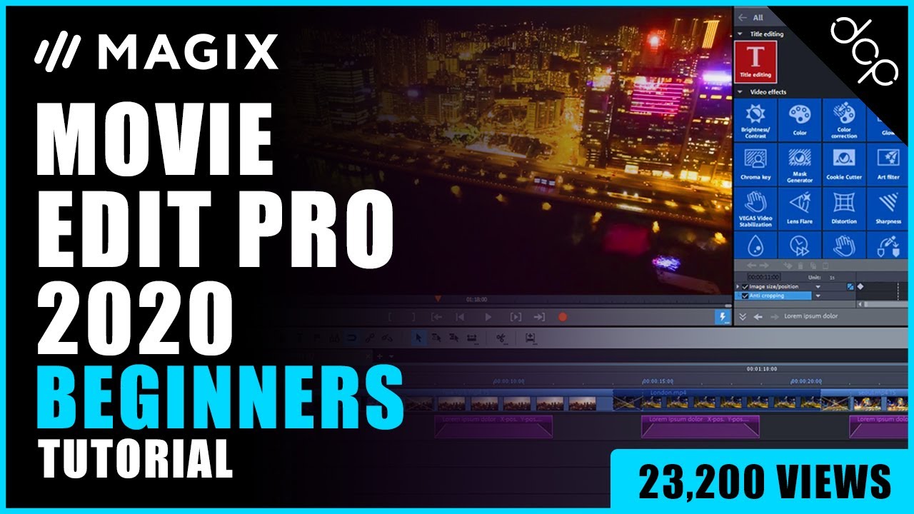 Movie Edit Pro 2020 Beginners Tutorial