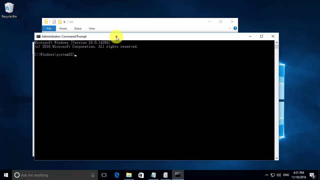 วิธีติดตั้ง  .net framework 3.5 แบบออฟไลน์ บน Windows 10/8.1