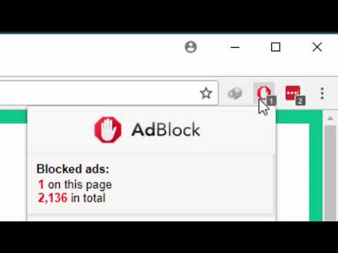 วิธีการปิด adblock